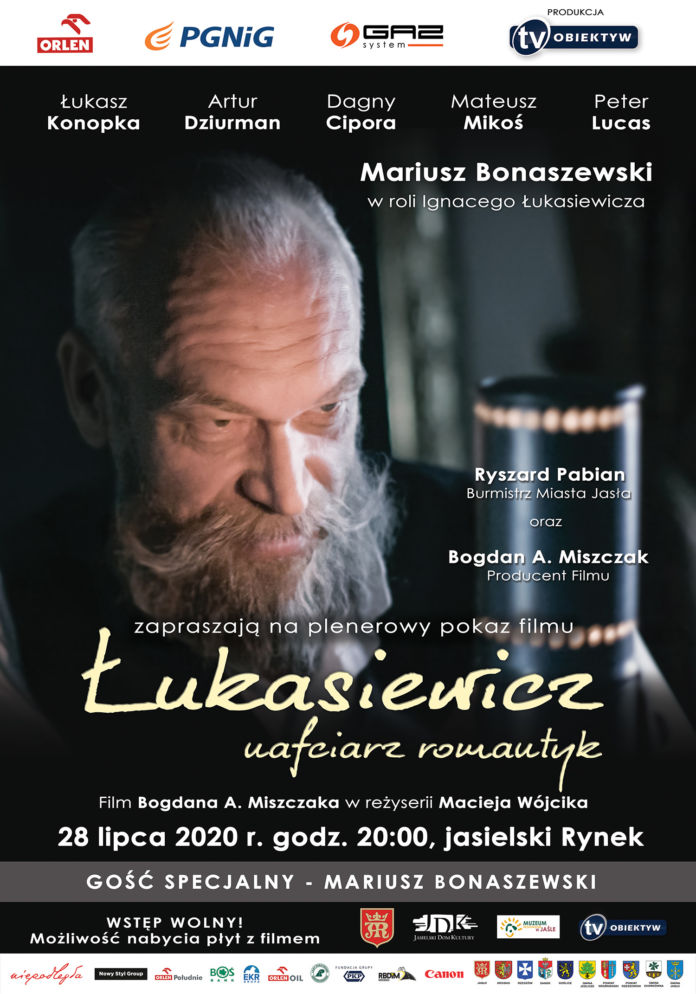 Łukasiewicz - nafciarz romantyk - plakat