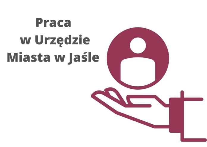 praca w Urzędzie Miasta w Jaśle - znak graficzny
