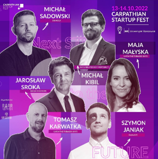 Plakat wydarzenia Carpathian Startup Fest 2022