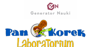 Generator Nauki - Napis Laboratorium Pana KOrka