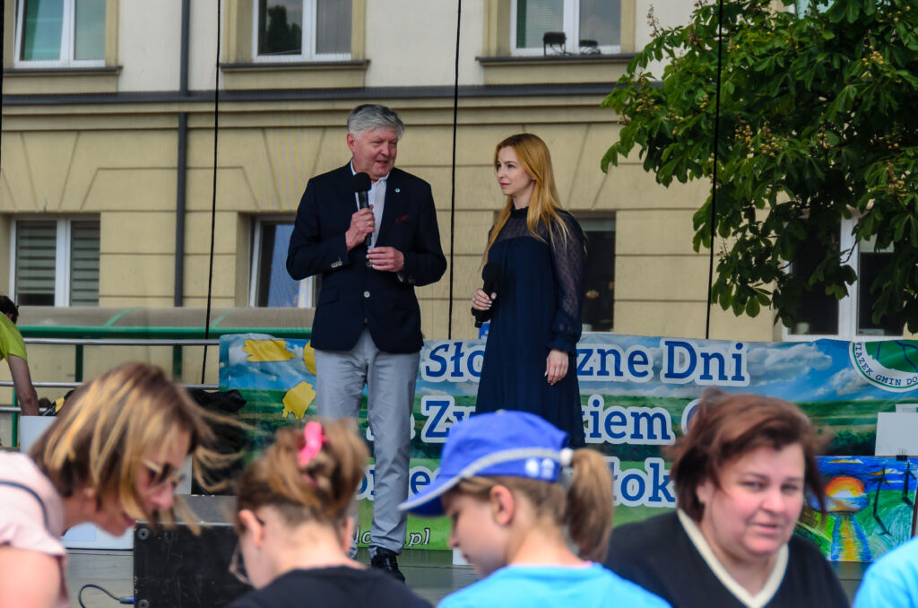 przewodniczący ZGDW oraz zastępca burmistrza Jasłą