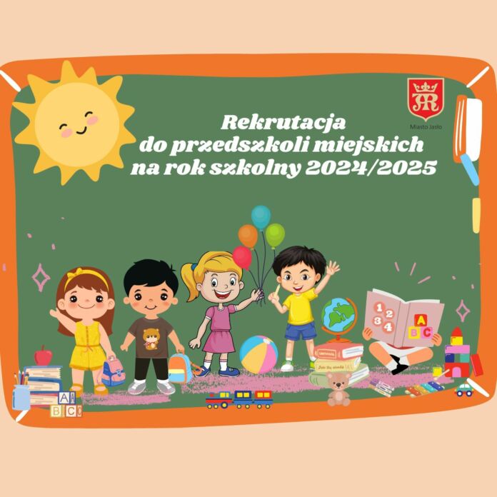 Rekrutacja do przedszkoli miejskich na rok szkolny 2024/2025 - grafika dzieci