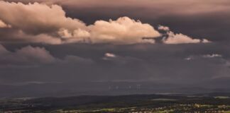 zdjęcie Jasła z góry Liwocz - panorama
