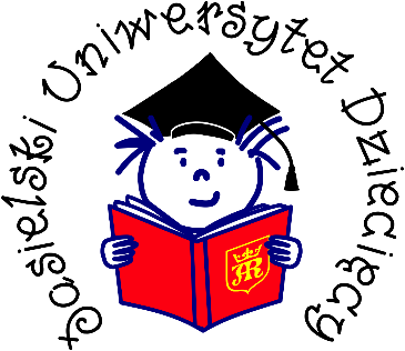 Logo Jasielskiego Uniwerytetu Dziecięcego